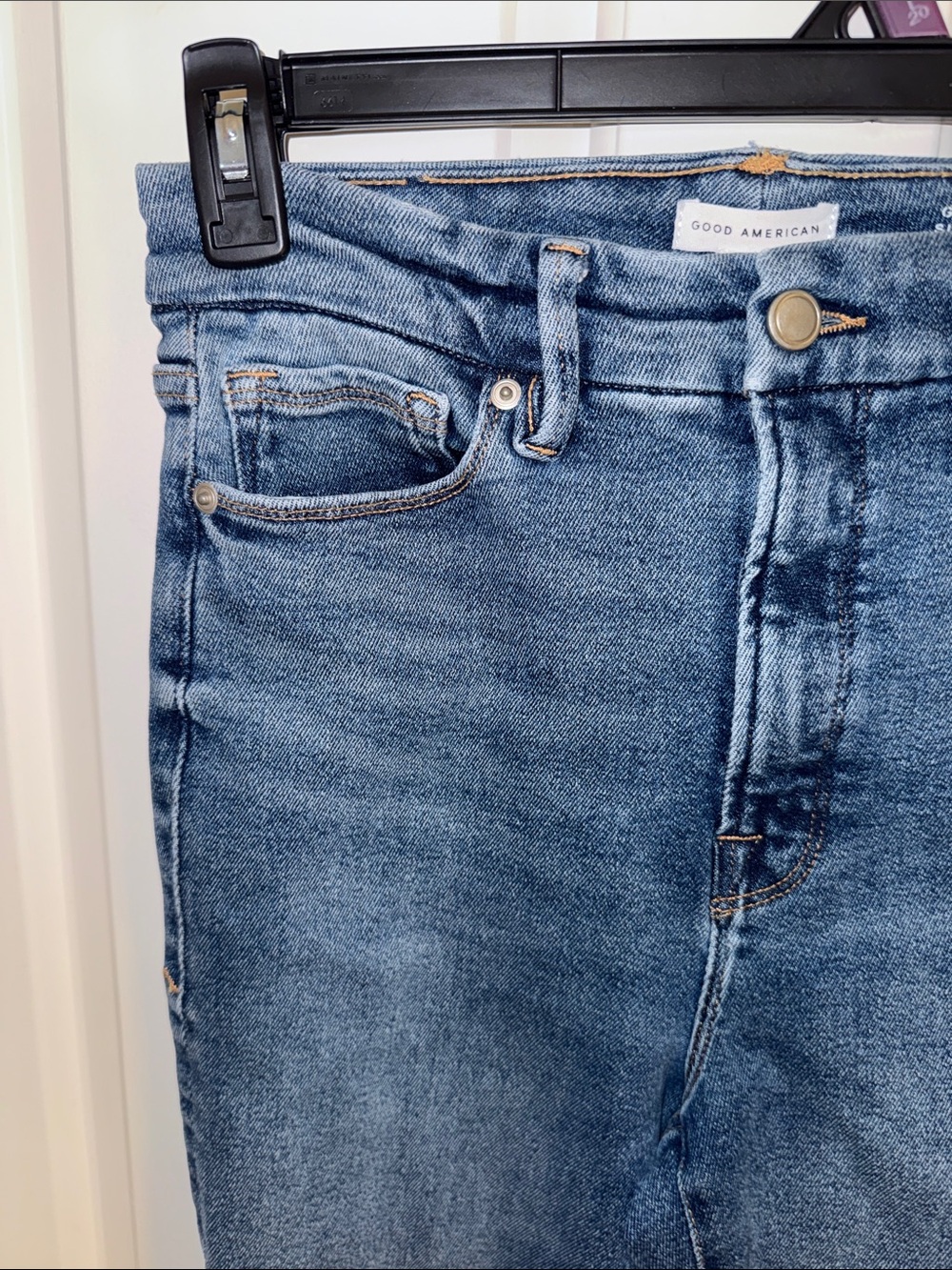 Good American Women's Good Classic Slim Straight Sz 6/28 - Picture 7 of 12